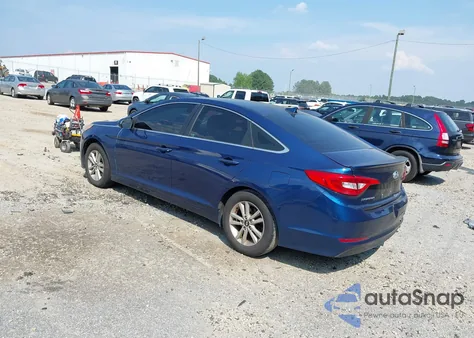 2016 Hyundai Sonata Se from USA, damaged, VIN 5NPE24AF1GH277912